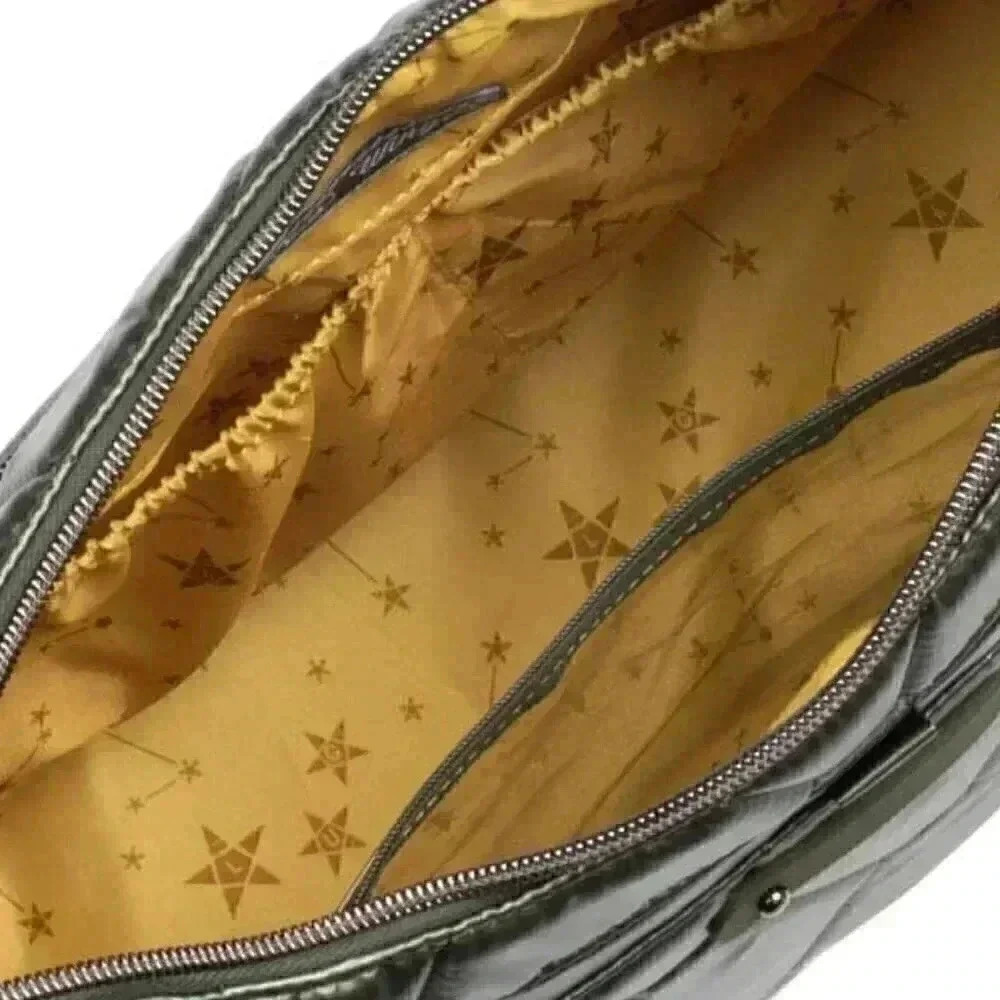 LUG Winger Hobo Bag / Crossbody / Shoulder Bag with Coin Pouch - Metalli… - Picture 5 of 16